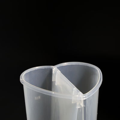 Custom Logo BPA Free PP Plastic Clear Cups for Smoothies