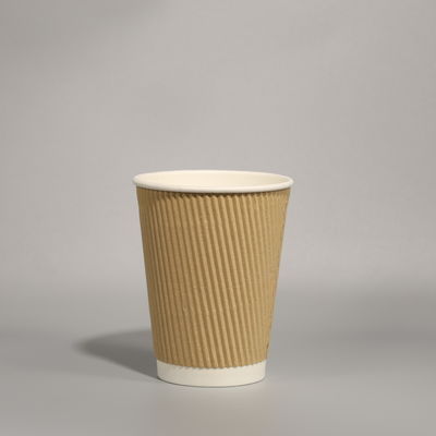 Eco Friendly Paper Cold/Hot Beverage Disposable Paper Cup 12/16OZ Customizable
