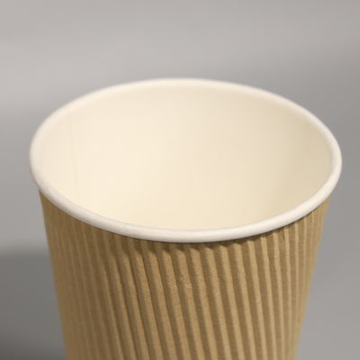 Eco Friendly Paper Cold/Hot Beverage Disposable Paper Cup 12/16OZ Customizable