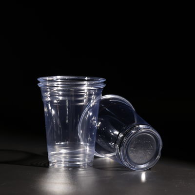 Commercial Custom 12oz PET Cups With Printing For Boba Tea
