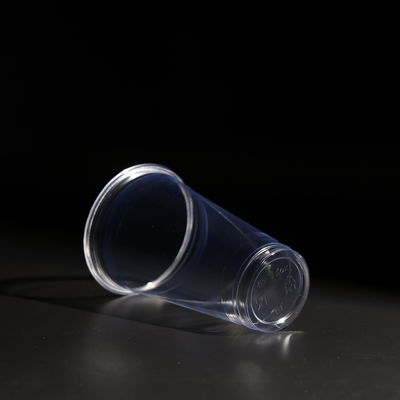 CUSTOMIZED LOGO Food Grade Plastic PET Cups With Lid for Cold Beverages