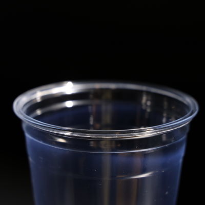 Plastic Disposable PET Cup With Customized Logo for Cold Beverages