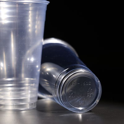 16oz Clear Disposable Beverage Cup / Disposable Plastic PET Cups for Cold Beverages