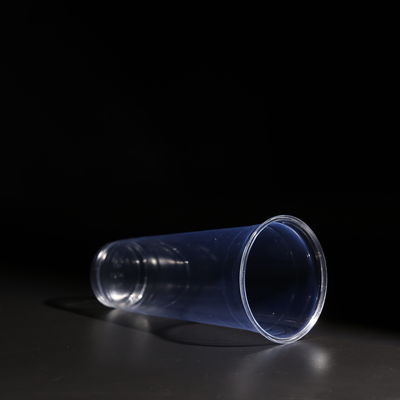 20oz Stackable Plastic PET Cold Drink Cups With Dome/Flat Lid