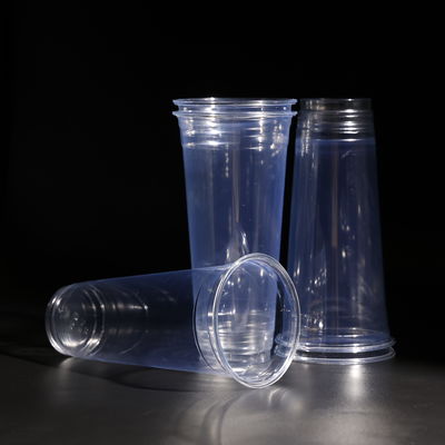 Leakproof Stackable Clear Disposable PET Cup for Cold Beverages,Cold Juice