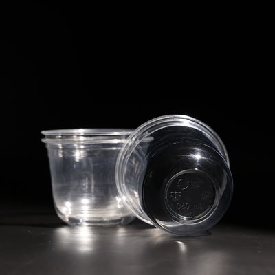 Lightweight Disposable Plastic PET Cup 12OZ For Cold Coffee Boba Tea