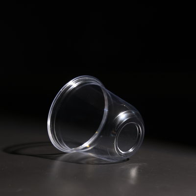10oz Disposable Plastic PET Cup Food Grade U Shape Plastic Cup For Juice And Milk