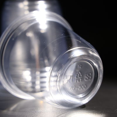U Shape Stackable Disposable Plastic PET Cup 10oz For Cold Coffee