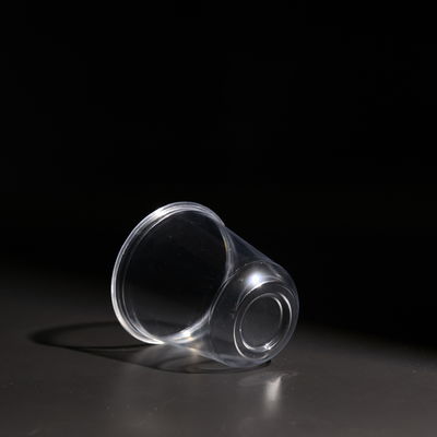 Plastic Disposable Cup 14oz Clear Plastic PET Tumblers For Cold Beverages