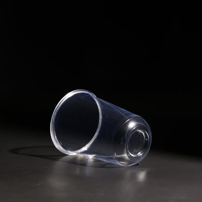 Food Grade Plastic Cups PET Material Printing With Lid For Juice