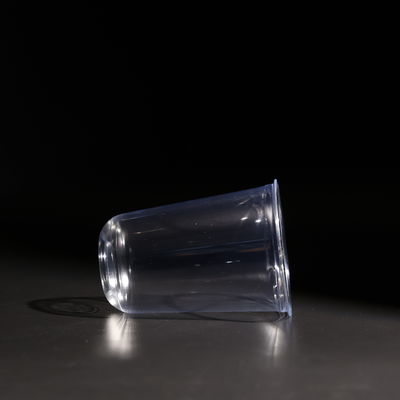 BPA Free Disposable Plastic PET Cup 16OZ Beverage PET Cup For Cold Drinks