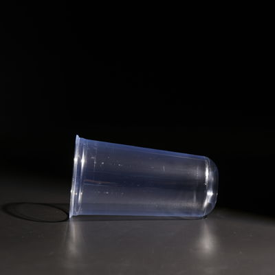 24oz U Shape Coffee Bubble Tea Plastic Cups Transparent PET Disposable Cup