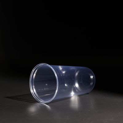 24oz U Shape Coffee Bubble Tea Plastic Cups Transparent PET Disposable Cup