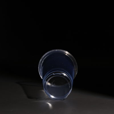 Clear Plastic PET Cup Bubble Tea Disposable Cups BPA Free For Cold Beverages Coffee