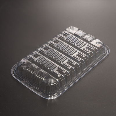 Customized Size Clear Plastic PET Tray For Fresh Vegetable Packing