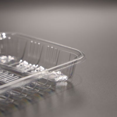 Customized Size Clear Plastic PET Tray For Fresh Vegetable Packing