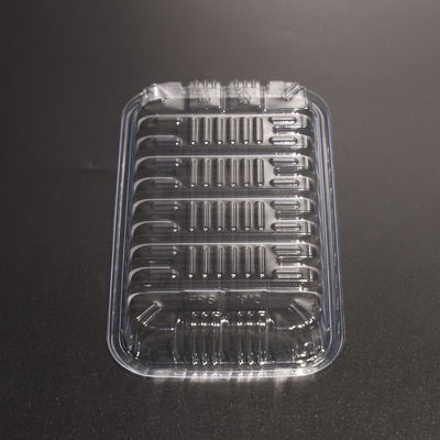 7 Inch PET Plastic Food Tray For Packaging Container For Fresh Fruit