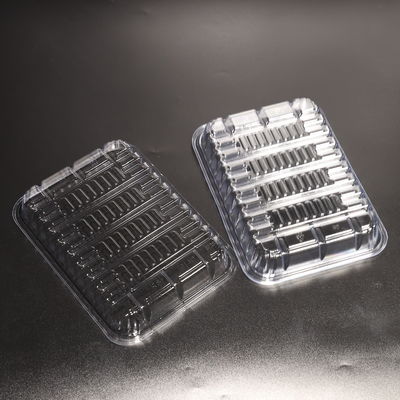 Microwave Safe Plastic Food Tray Eco Friendly PET Plastic Takeaway Trays