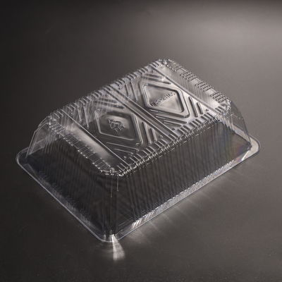 BPA Free Disposable PET Food Plate Tray With Customized Printing