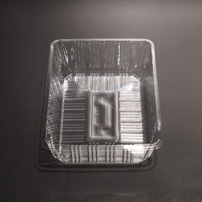 Multi Purpose Plastic Food Tray Disposable Takeaway Food Tray For Vegetable Storage