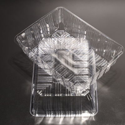 Multi Purpose Plastic Food Tray Disposable Takeaway Food Tray For Vegetable Storage