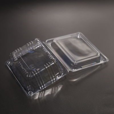 Leak Proof PET Plastic Food Storage Container With Customized Color