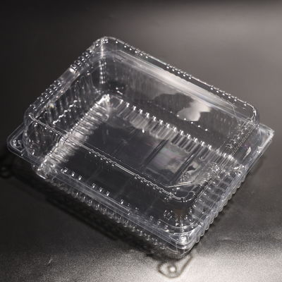 Leak Proof Plastic Food Container PET Disposable Food Packaging Box