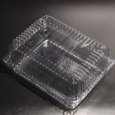 Leak Proof Plastic Food Container PET Disposable Food Packaging Box