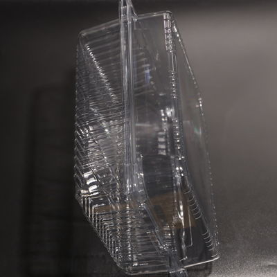 Multi Purpose Clear Plastic Food Container Leak Proof With SGS FAD Certificated
