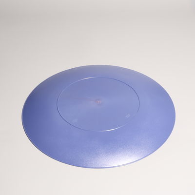 Customized Logo Printed BPA Free Round Plastic Food Tray