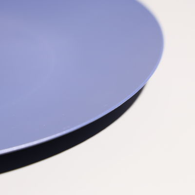 Customized Logo Printed BPA Free Round Plastic Food Tray