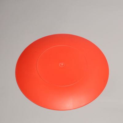 ISO9001-Certified Recyclable Round PS Stackable Eco-Friendly Plastic Food Tray