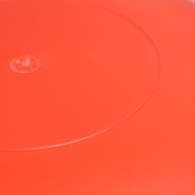 ISO9001-Certified Recyclable Round PS Stackable Eco-Friendly Plastic Food Tray