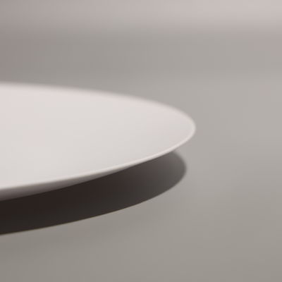 Reusable BPA Free PS Plastic Food Tray Plastic Food Plate For Hot Food