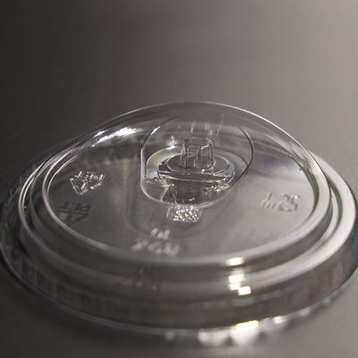 Leak Proof Screw On Plastic Cup Lid 89mm Compatible With Plastic And Paper Cups
