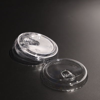 Leak Proof Plastic Cup Lid PET Cup Lid For Plastic Cup/Paper Cup FAD Certification