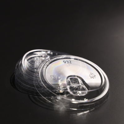 Leak Proof Plastic Cup Lid PET Cup Lid For Plastic Cup/Paper Cup FAD Certification