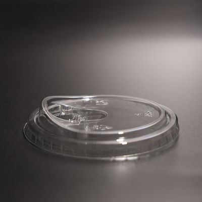 Leak Proof Plastic Cup Lid PET Cup Lid For Plastic Cup/Paper Cup FAD Certification