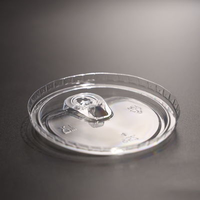 Durable PET Plastic Cup Lid Transparent Disposable Plastic Lid For PP Cups PS Cups