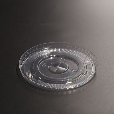 Crystal Clear Plastic Cup Lids with Screw-On/Snap-On Options