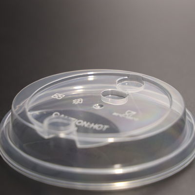 Leak Proof Plastic PP Cup And PET Cup Lid BPA Free Easy Drinking Single Use Cup Lid