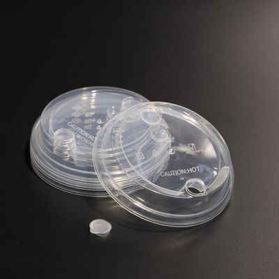 90mm دور شفاف پلاستیکی PP لیوان کاپ برای لیوان پلاستیکی و لیوان کاغذی