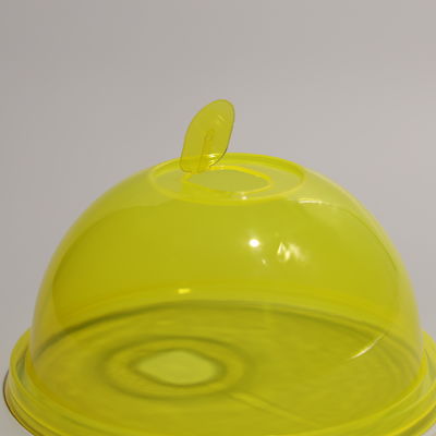 Transparent Round BPA Free Plastic Cup Dome Lid For Boba Cup