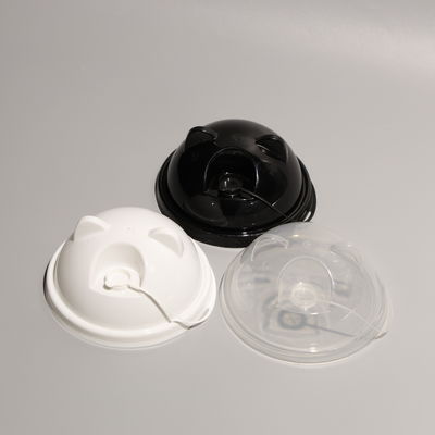 BPA Free Plastic Cup Lid Round Cup Lids 90mm Disposable Leak Proof
