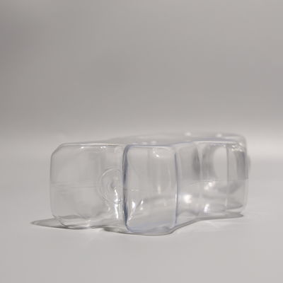 500ml Reusable Clear Plastic PET Water Bottles With Aluminum / Plastic Caps