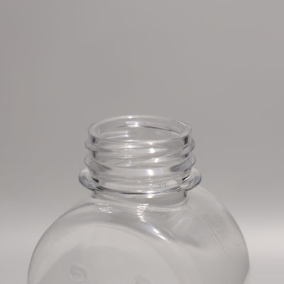 500ml Reusable Clear Plastic PET Water Bottles With Aluminum / Plastic Caps