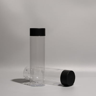 Botol PET Bebas Kebocoran Plastik Minuman Bebas BPA dengan Tutup Plastik/Tutup Aluminium