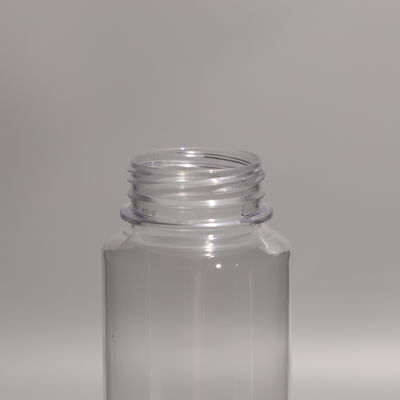 Botol PET Bebas Kebocoran Plastik Minuman Bebas BPA dengan Tutup Plastik/Tutup Aluminium