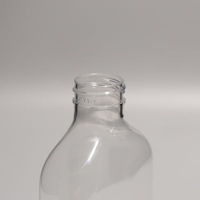 Personalized Transparent Plastic PET Bottle Juice Bottles with Aluminum/Plastic Cap