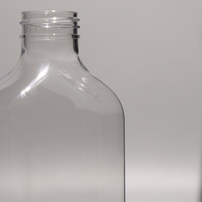 Personalized Transparent Plastic PET Bottle Juice Bottles with Aluminum/Plastic Cap